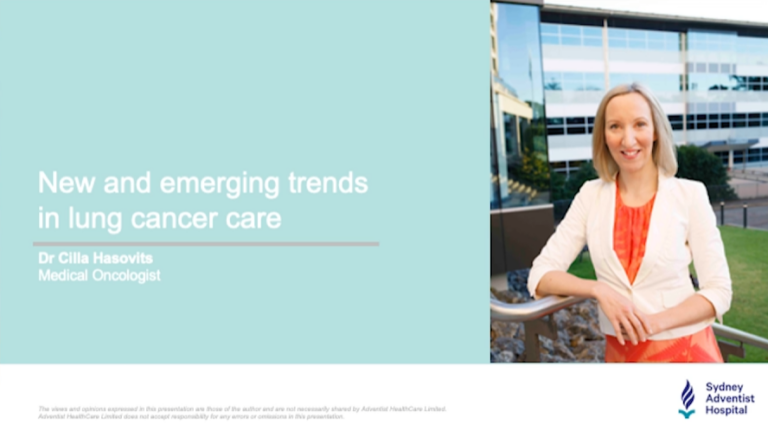 New and Emerging Trends in Lung Cancer Care